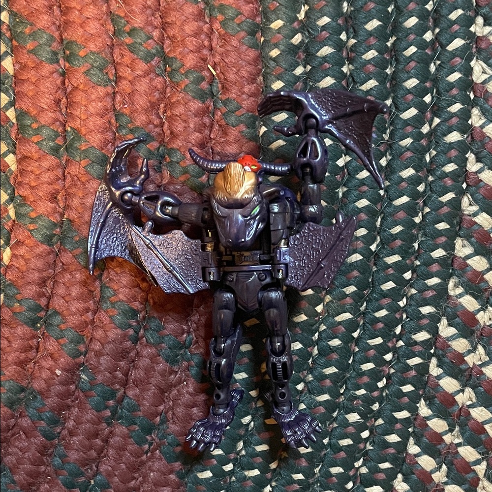 VTG 1997 Hasbro Takara Beast Wars Fuzors Transformers Noctorro Bat Action Figure